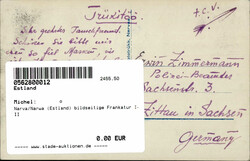 Narva/Narwa (Estland) bildseitige Frankatur I-II  Automatically ...