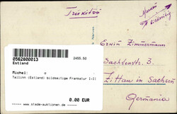 Tallinn (Estland) bildseitige Frankatur I-II  Automatically generated ...