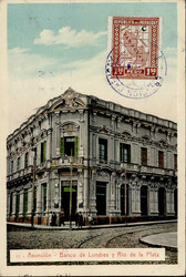 Asuncion (Paraguay) Banco de Londres y Rio de la Plata I-II