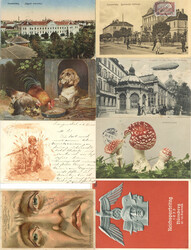 Deutschland und div. Partie von circa 100 Ansichtskarten ...