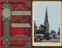 Kabinettfoto Rostock Album mit 10 Kabinettfotos Ernst Roepke, ...