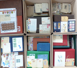 Alle Welt - komplett belassene Nachlass-Sammlung "Lebenswerk" in 6 ...