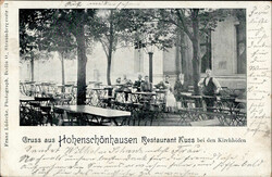 Berlin Alt-Hohenschönhausen (1000) Gasthaus Kuss 1901 II (Eckknick, ...