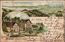 Walzenhausen Moos (Appenzell Ausserrhoden) Gasthaus Sonne 1901 II ...