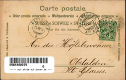 Rehetobel (Appenzell Ausserrhoden) Postamt 1901 II (Eckknick)