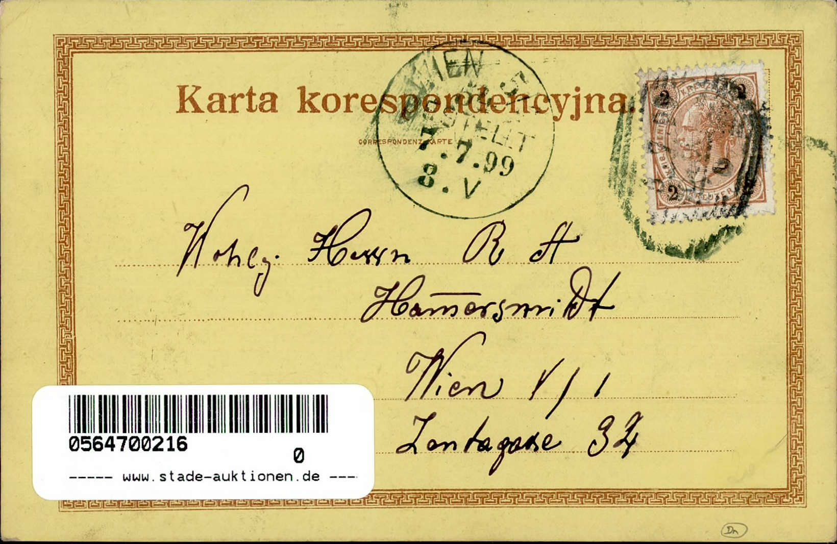 Image 1 for lot number 11663 for 70. Stade Auktion