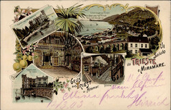 Triest (Italien) Eisenbahn 1903 II (Eckknick)  Automatically ...