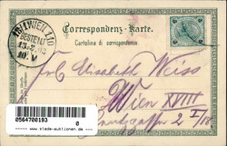 Triest (Italien) Eisenbahn 1903 II (Eckknick)  Automatically ...