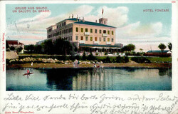 Grado (Italien) Hotel Fonzari II (Eckknick)  Automatically generated ...
