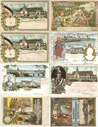 Sängerfest Frankfurt / Main 1903 Lot mit 8 AK  Automatically ...