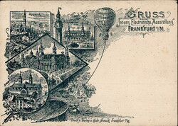 Vorläufer Frankfurt, Gruss von der Intern., Elektrotechn. ...