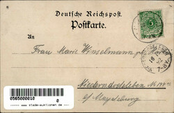 Vorläufer Gruss von Bord der "Cobra", 1892, I-II  Automatically ...