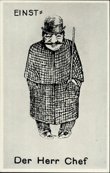 Judaika Karikatur Hotel Kölner Hof Frankfurt / Main I-II  ...