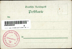 Judaika Familie Löwy rs Stempel Hotel Kölner Hof Frankfurt / Main ...