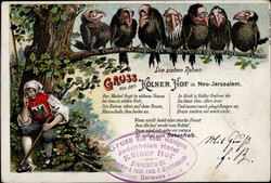 Judaika Die sieben Raben Hotel Kölner Hof Frankfurt / Main I-II ...