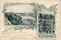 Judaika Hotel Kölner Hof Frankfurt / Main I-II  Automatically ...