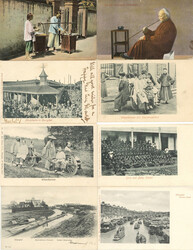 China Partie von circa 100 Ansichtskarten viel Shanghai aber auch ...