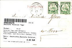 Kolonien Togo Lome Gefängnis, Regierungsgebäude, Maschinenhalle, ...