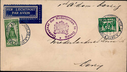 Danzig incoming mail Niederlande Luftpost an das Konsulat der ...