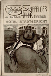 Georgswalde Senefelder-Feier der Zahlstelle Ebersbach im Hotel ...