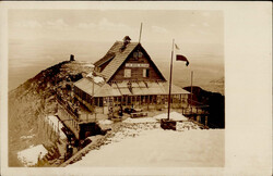 Chacaltaya (Peru) Berghütte Club Andino Boliviano Foto-AK ...