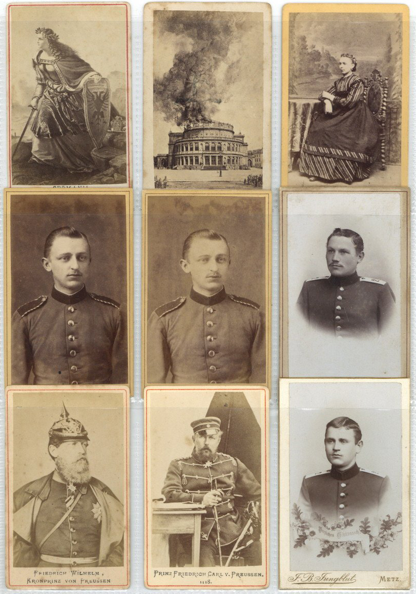 CDV Partie von über 30 St.  Automatically generated translation: CDV ...