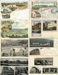 Deutschland etwas Ausland und Motive Partie von über 1300 ...