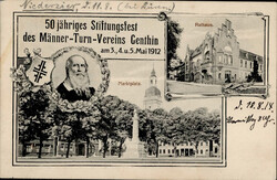 113280: Deutschland Ost, Plz Gebiet O-32, 328 Genthin - Postkarten