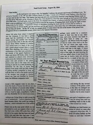 Sand Creek Camp, August 22, 1846 (Doniphan Expedition - Sante Fe). ...