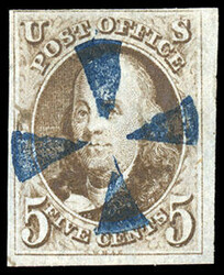 6605005: United States 1847 Issue - Cancellations and seals