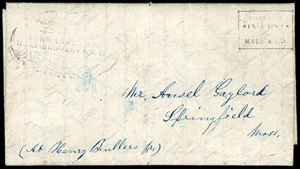 Forwarded By, Hale - Brooklyn. N.Y. Fancy Eagle in oval with matching ...