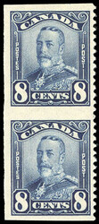 Canada, 1928, King George V, 1¢-8¢ "Scroll" definitives, ...