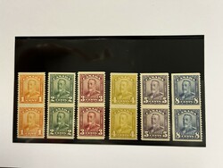 Canada, 1928, King George V, 1¢-8¢ "Scroll" definitives, ...