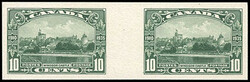 Canada, 1935, Silver Jubilee, 1¢-10¢ values, plate proofs on India ...