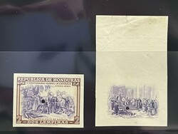 Honduras, 1952, 500th Anniversary of Isabella I, 2p proofs. Set of ...