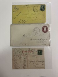 Group of 12 Better Dakota/SD Items, Letters "A & B". Included is ...