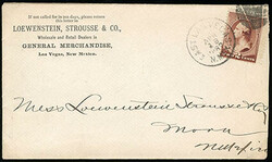 (New Mexico) East Las Vegas, N. Mex., Apr 18, 1887. Cds duplexed with ...
