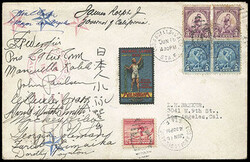 (Olympics) United States, 1932 Summer Olympics. Large size cover used ...