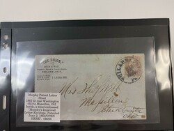 (Patent Envelope) Murphy Patent Letter Sheet. Three examples, all ...
