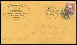 6605: United States - Cancellations and seals