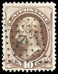 French Maritime Anchor Postmarks. Small group of ten stamps, each ...