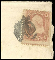 Horse Head of Chattanooga, Tenn. Complete sharp strike tying 1861, ...