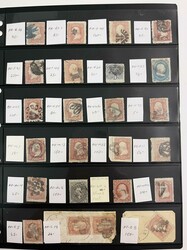 Pictorial Fancy Cancels. 24 issues mostly 1861-68 3¢ issues (65, 94) ...