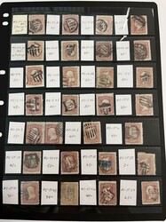 Shield Fancy Cancels. 27 1861-68 3¢ issues (65, 94) with different ...