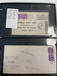 1938, Presidential Issue, 12¢ Zachary Taylor. Group of 41 items, ...