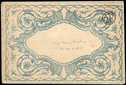 Blood's Despatch, Paid. Circular handstamp (Morris type 18) on large ...