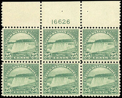 6605105: 美國 1922-29 - Plate number set