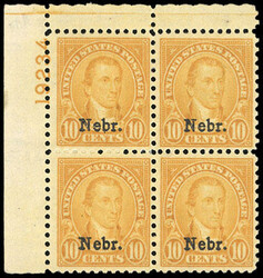 6605105: 美國 1922-29 - Plate number set