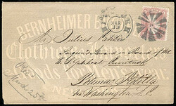 U.S. Gunboat Currituck. Cover addressed to "Surgeon's Steward on ...