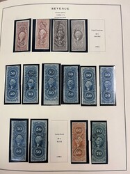 United States Revenue Collection, 1862-1971. Mostly used collection ...